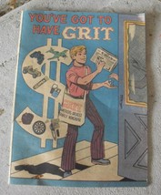 Vintage 1977 You&#39;ve Got to Have Grit Comic Book - $15.84