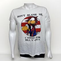 Opus Bill Dont Blame Me Shirt Mens XL White Gildan Heavy Duty Political ... - $17.28