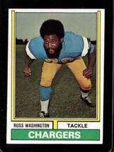 1974 Topps #416 Russ Washington Exmt Chargers *SBA10783 - £1.37 GBP