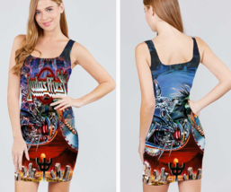 Judas Priest  Stretch Polyester Sleeveles Bodycon - $24.97+