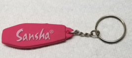 Sansha® Brand Pink Ballet Slipper Keychain Shoe 1990s Metal Vintage - $12.30