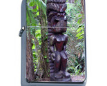 Tiki Statues D2 Windproof Dual Flame Torch Lighter Polynesian - $16.78