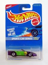 Hot Wheels Custom Corvette #405 Sports Car #2 of 4 Purple Die-Cast Car 1996 - £2.38 GBP
