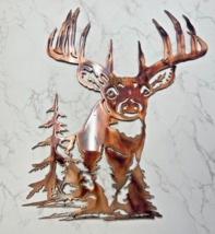 Whitetail Deer  Metal Wall Art 19&quot; x 15&quot; - $51.29