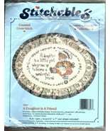 Dimensions Counted Cross Stitch Kit  A Daughter Is A Friend -  New - £9.63 GBP
