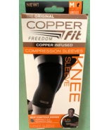 Copper Fit Freedom Knee Sleeve Unisex Medium Copper Infused Compression ... - $317.60 MXN