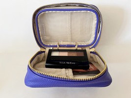 Trish Mcevoy Makeup Bag Blue RARE - £70.70 GBP