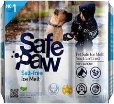 Safe Paw, Child Plant Dog Paw &amp; Pet Safe Ice Melt -22lb, 100% Salt/Chloride Free - £53.24 GBP