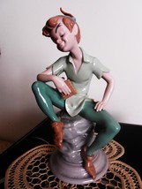 Lladro Disney Peter Pan # 7529 Mint, Retired w/ original packaging HTF - $1,100.00