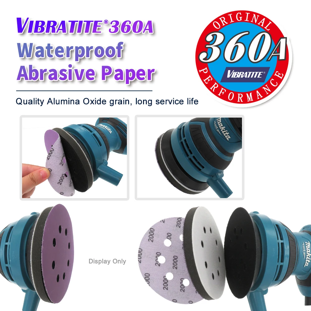 5 Inch Sanding disc Hook Loop 60-10000 Grit Sandpaper Aluminum for  nitu... - $165.13