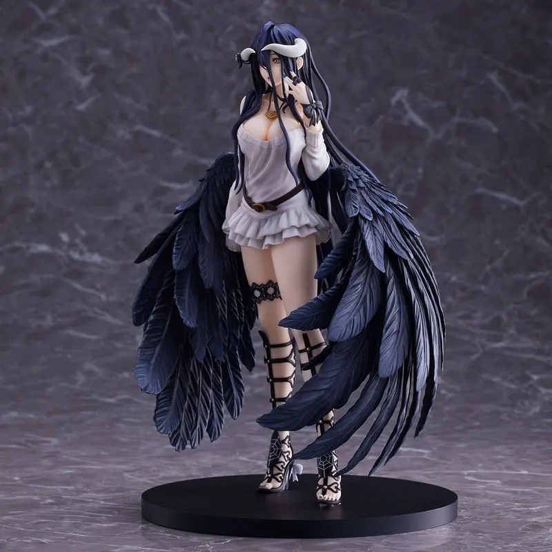 22cm Overlord III Albedo Anime Figure Albedo so-bin Ver. PVC Action Figure Toys - £19.41 GBP