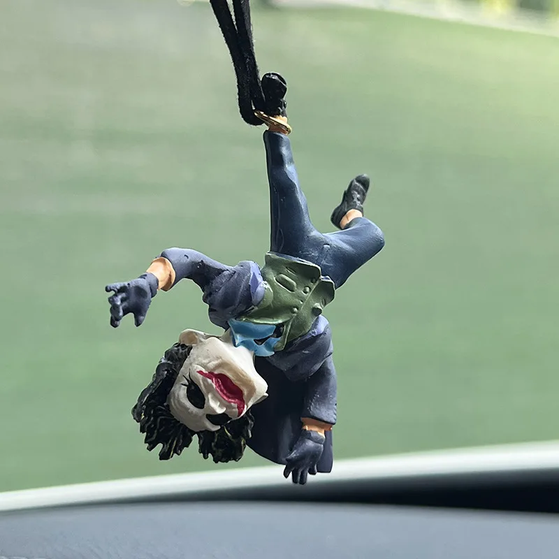 Car Pendant The Joker Hanging Acrobatic Clown Anime Figure Ornaments Auto - £9.85 GBP