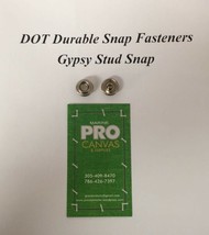 DOT Durable Snap Fasteners Gypsy Studs Snaps 2 Pieces - £4.18 GBP