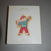 Hallmark Keepsake Ornament – Gingerbread Son 2007 - £7.56 GBP