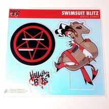 Helluva Boss Summer Blitz Swimsuit 2024 Blue Acrylic Stand Standee Official - £77.14 GBP