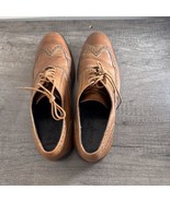 Cole Haan Mens Size 11.5 M Williams Oxford Wingtip Shoes C12493 British Tan - $483.37 MXN