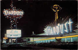 World&#39;s Finest Resort Hotel Stardust Hotel Las Vegas NV Postcard PC418 - £3.98 GBP