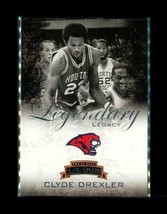 2008 Press Pass Legends Legacy Basketball Card LL1 Clyde Drexler Cougars Blazers - £7.77 GBP