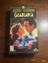 Casablanca (VHS, 1992) 50th Anniversary Edition W/ Book - $3.96