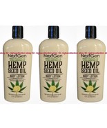 Lot 3xNextGen Sweet Pineapple &amp; Honeydew Melon Hemp Seed Oil Body Lotion... - $1,286.98 MXN