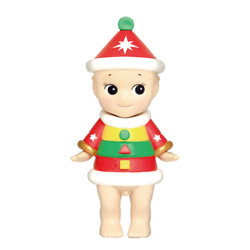 DREAMS Minifigure Sonny Angel CHRISTMAS SERIES 2017 Figure Wood Doll Santa 1pc - $55.99