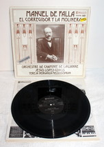 Manuel De Falla ~ El Corregidor Y La Molinera ~ 1984 Claves D-8405 Shrink LP VG+ - £13.58 GBP