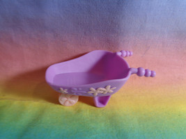 2006 Hasbro Littlest Pet Shop Replacement Lavender and Pink Wheelbarrow - £4.42 GBP