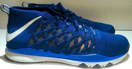 Nike Train Ultrafast Flyknit Blue, Size 11.5, Very Good Condition - $38.61