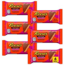 Reeces Heart Milk Chocolate Valentines Snacks- Reeces Peanut Butter 1.2oz x 6 - £13.36 GBP