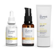 The Purest Solutions Spf50+ Skin Care Set with Sunscreen - £48.40 GBP