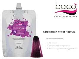 Kaaral Baco Colorsplash Violet Haze 22, 6.76 fl oz image 3