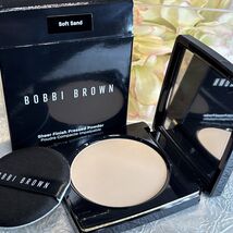 BOBBI BROWN SHEER FINISH PRESSED POWDER ~ SOFT SAND ~ Full Size New In B... - $23.71