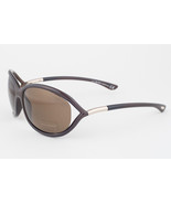 Tom Ford Jennifer Brown &amp; Gold / Brown Polarized Sunglasses TF008 48H TF... - £165.79 GBP