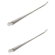 OER 17527B-2 Stainless Steel Wiper Arm Set1962-1967 Ford Fairlane Mustang Falcon - £37.91 GBP