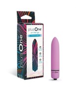 plusOne Travel Vibrating Bullet, Massage Stick, Body-Safe Silicone, Wate... - $13.99
