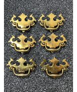 Keeler Brass Co Chippendale Batwing Drawer Pulls 2.5&quot; Center w/ Screws N... - $509.35 MXN