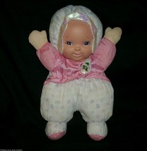 Vintage Baby&#39;s First Baby Goldberger Stuffed Animal Plush Toy Girl Pink Pajamas - £18.65 GBP