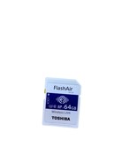 Used Toshiba FlashAir 64GB Wireless LAN Wi-Fi SD Card SDXC Class 10 W-04 - $137.61