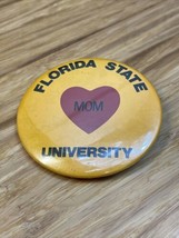 Vintage Florida State University FSU Mom Button Pin Pinback KG - £7.78 GBP