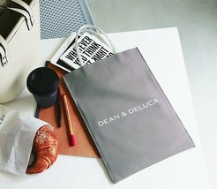 New DEAN &amp; DELUCA Gray Cafe Tote Hand Bag Bookbag (from Japan Magazine) - £10.97 GBP