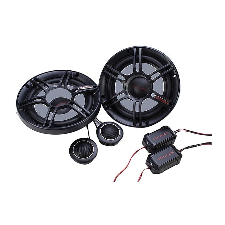 Crunch 6.5&quot; 2-Way Component Speaker 300w Max - $63.77