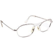 American Optical Vintage Eyeglasses 5 1/2 Silver Metal Frame USA 52[]22 130 - £179.84 GBP