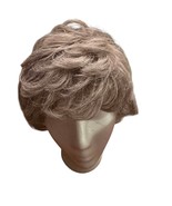 VTG Christine Jordan Wig A/L Ash Gray Short Layered 80% Modacrylic Made ... - $459.02 MXN
