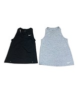 Lot of 2 Nike Dri Fit Tank Top Workout Running Yoga Size S Athletic Shir... - $27.34