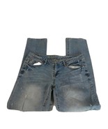 Distressed Aeropostale Womans Skinny Jeans Size 8 Reg Low Rise Stone Washed - $14.92 CAD