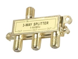 RCW-H9020 3-Way Coaxial Cable Splitter - £6.55 GBP