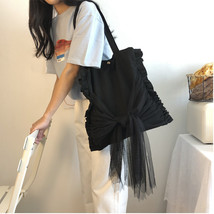 Korean Fashion Style Plaid Ladies Shopping Bag Handbag Design Simple Women&#39;s Tot - £20.33 GBP