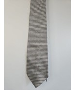 Geoffrey Beene Black/White Ridge Pattern Neck Tie, 75% Silk - $13.74 CAD