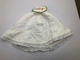 Circo White Baby Hat Floral Print Girls Toddlers 3T - $124.88 MXN