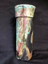 antique ceramic vase. Exclusive design in beautiful colors . Signed bottom - £85.27 GBP